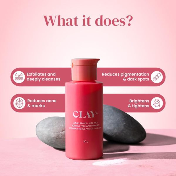 azuki beans & koji rice foaming face