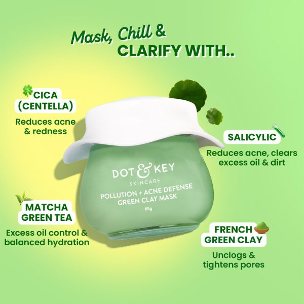 green clay mask