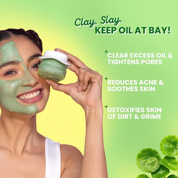 green clay mask