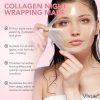 vivue korean glass skin bio collagen overnight face mask for women