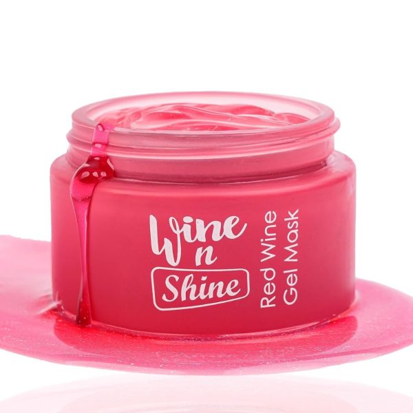 7in1 red wine gel face mask